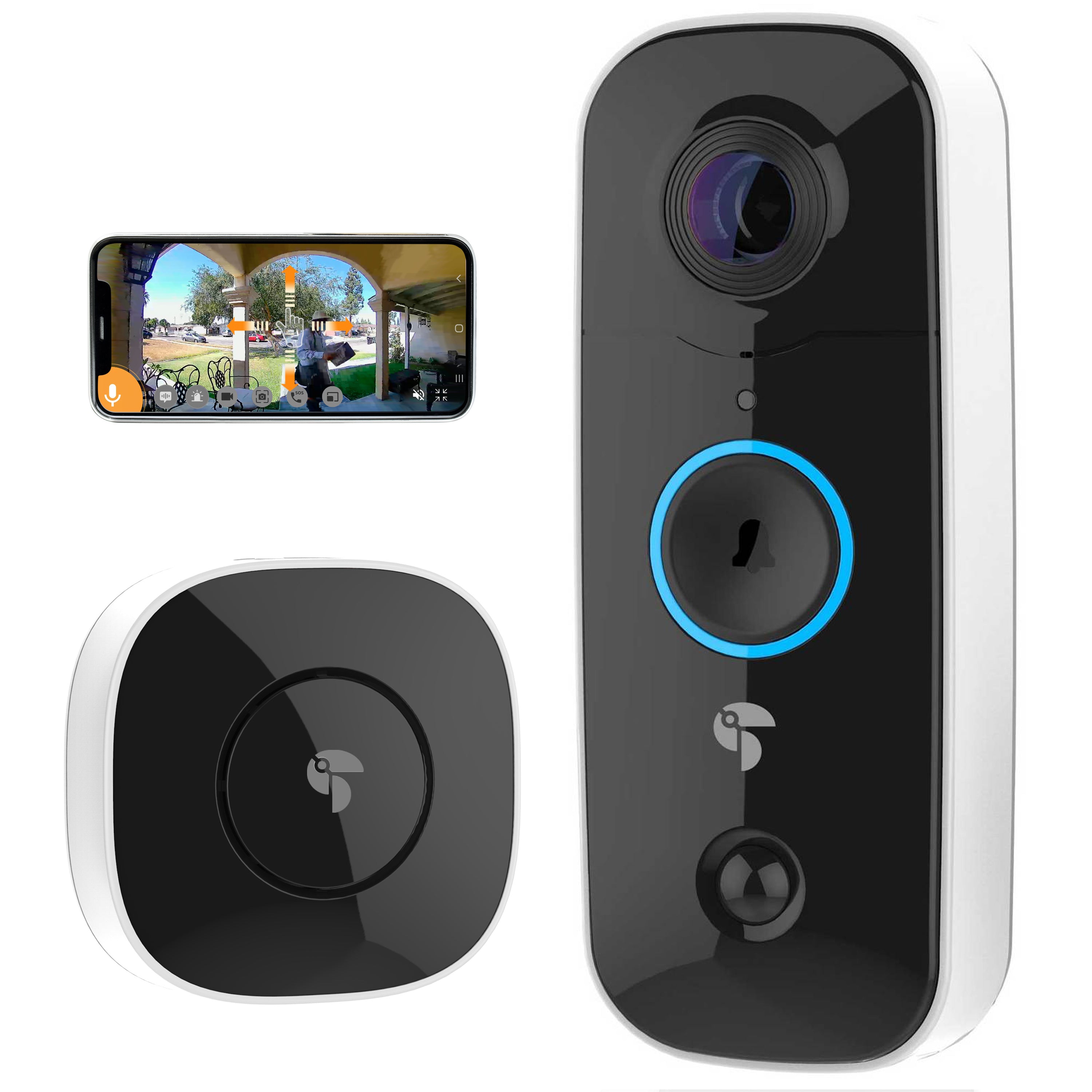 Blink Video Doorbell + Sync Module 2 Alexa Timbre Camara