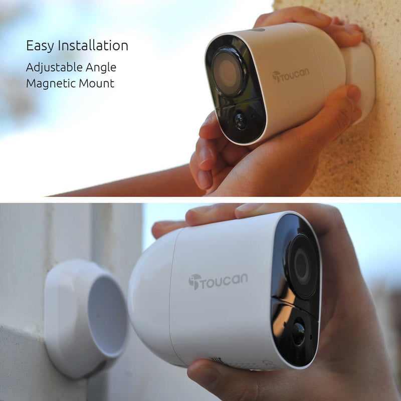 Magnetic Mount with Wireless Outdoor Camera