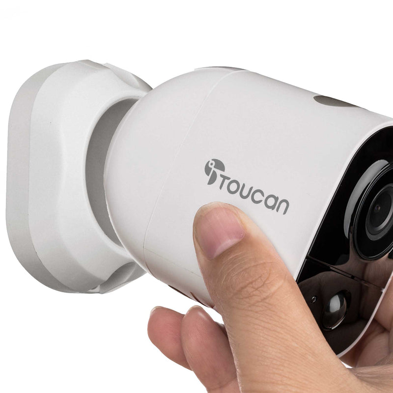 Connecting the Magnetic Mount on Toucan Wireless Outdoor Camera