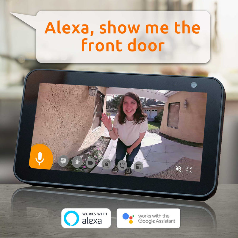 Alexa Echo Show Compatible Doorbell Camera